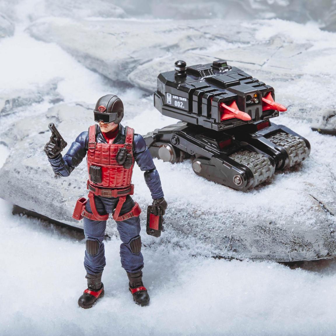 Hasbro G.I. Joe Classified Series Scrap-Iron and Anti-Armor Drone 6-in Action Figure Set 2-Pack