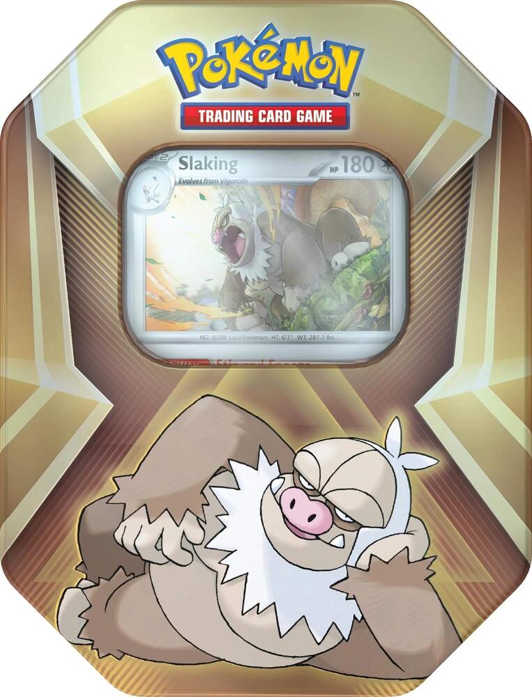 Pokémon Trading Card Game: Triple Whammy Tin (Slaking)