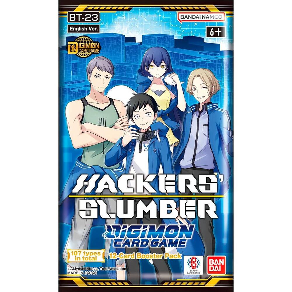 Bandai Digimon Trading Card Game: Hackers' Slumber Booster Pack