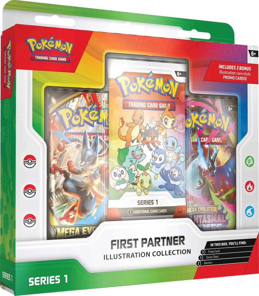 Pokémon Trading Card Game: First Partner Illustration Collection (Series 1)