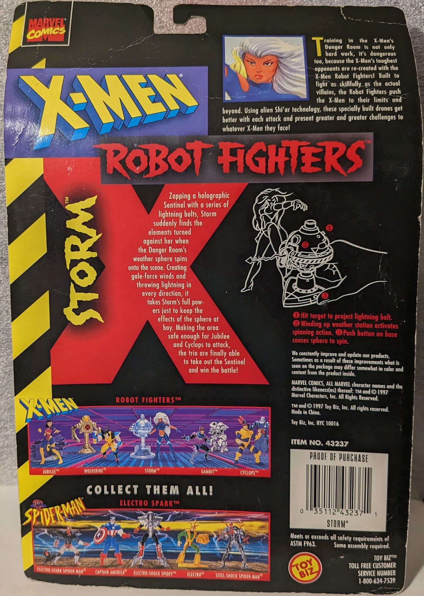 Marvel Comics X-Men Robot Fighters Storm (Varient)