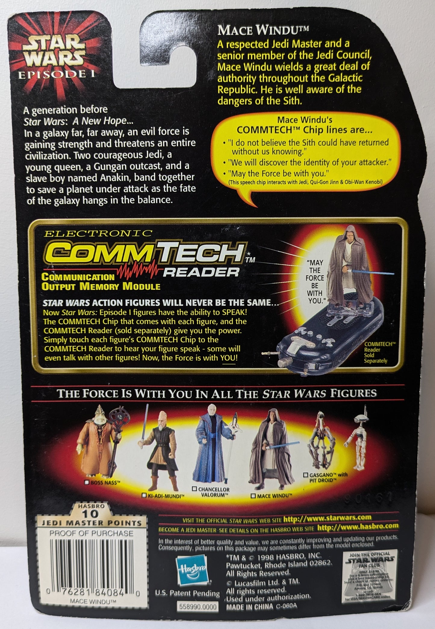 Star Wars Episode I Qui-Gon Jinn (Jedi Dual) with Lightsaber