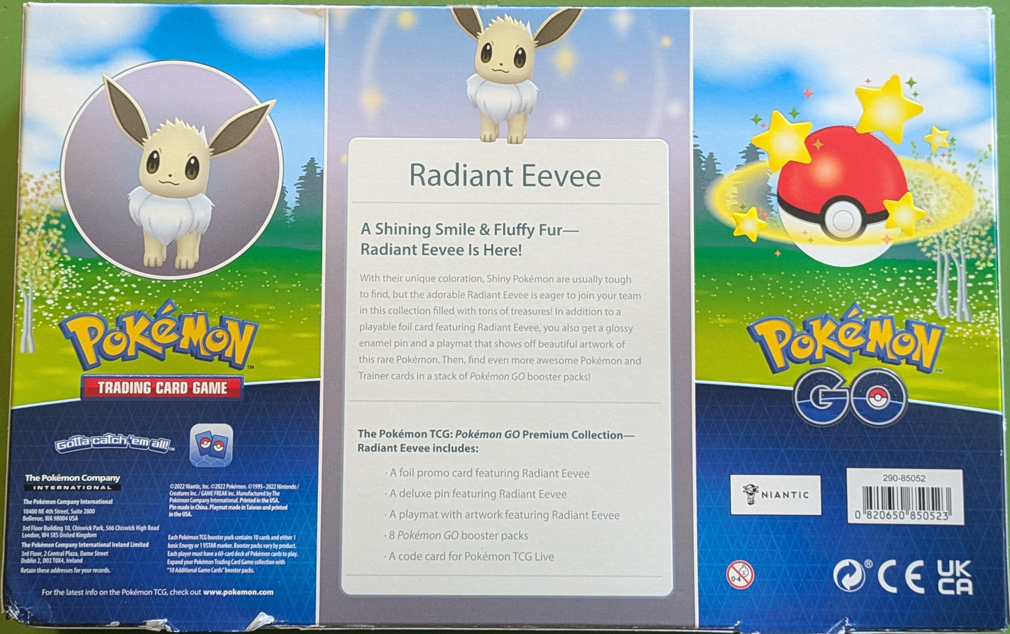 Pokémon TCG: Pokémon GO Premium Collection Radiant Eevee