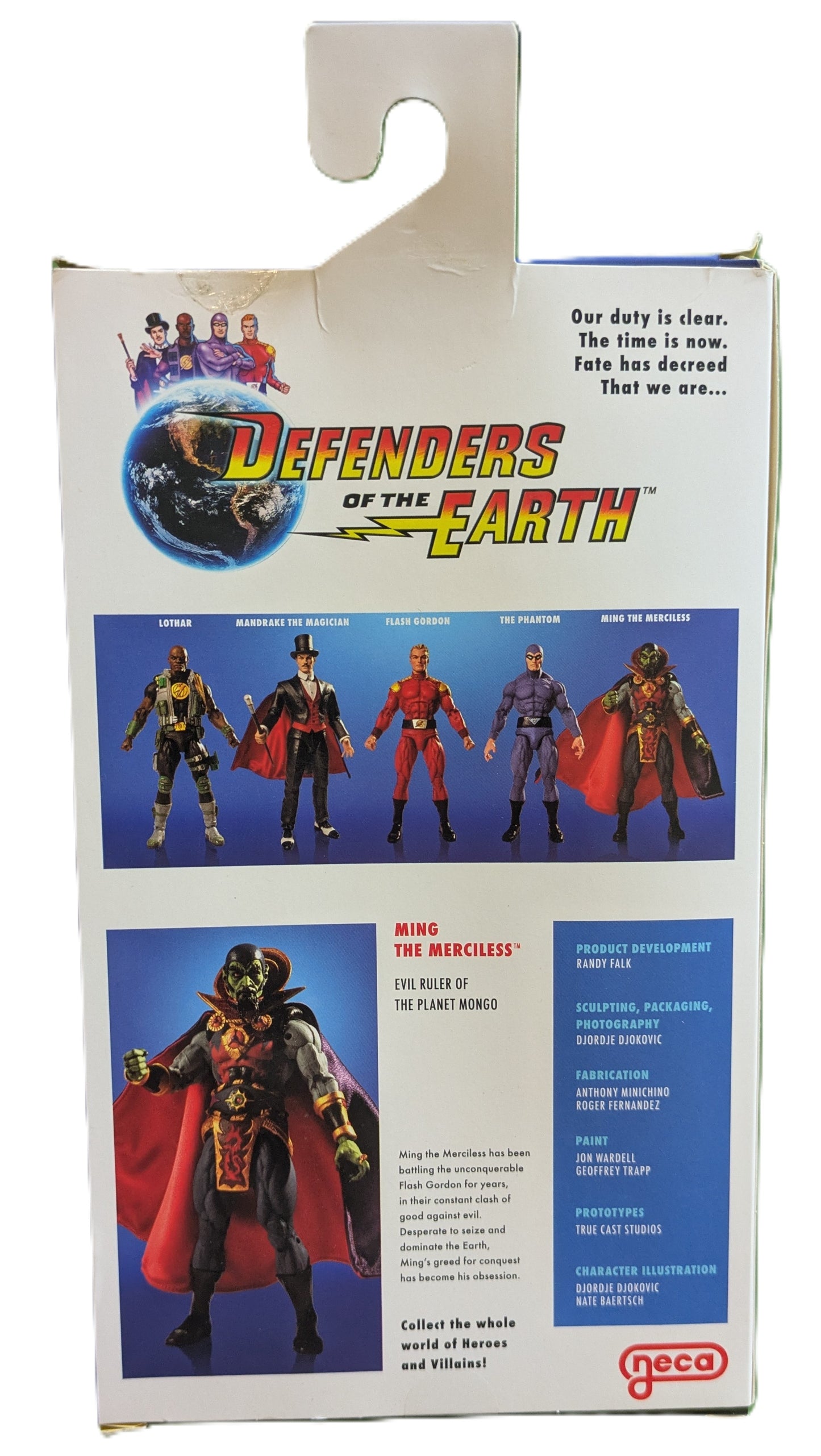 NECA Defenders of the Earth Ming the Merciless Action Figure