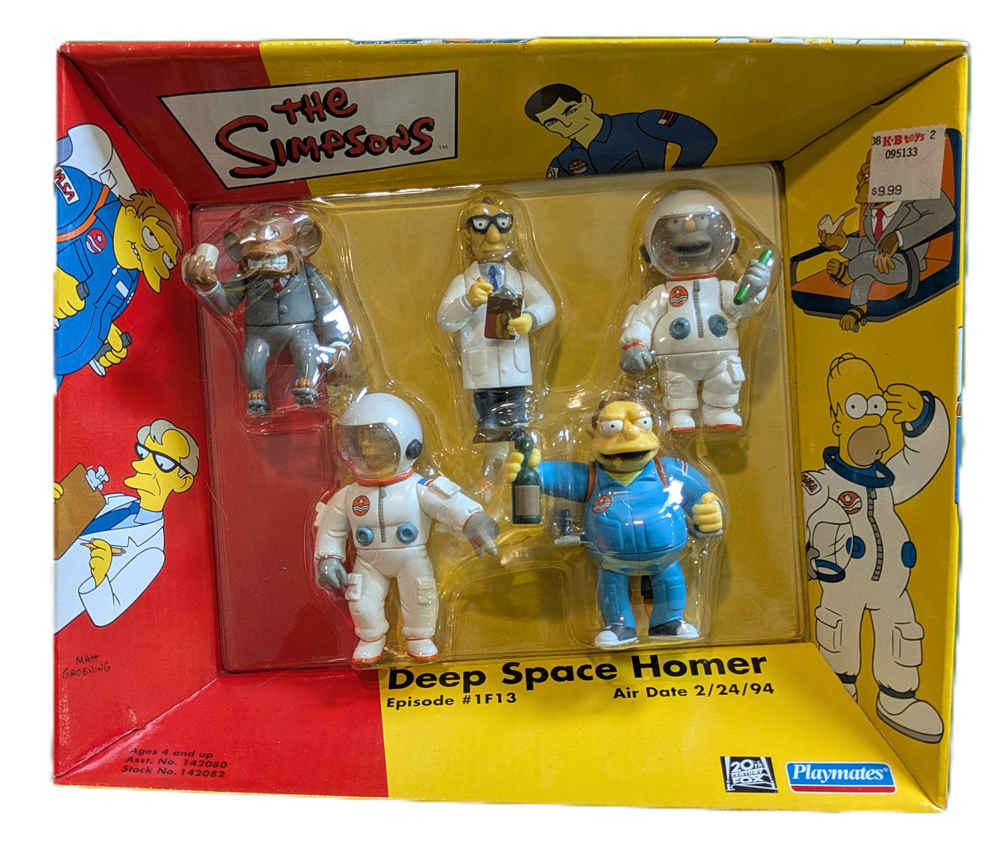 The Simpsons Deep Space Homer 5 Pack