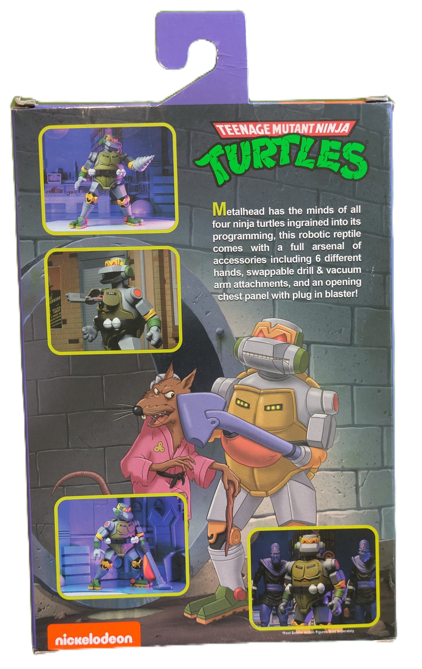NECA Teenage Mutant Ninja Turtle Metalhead Action Figure