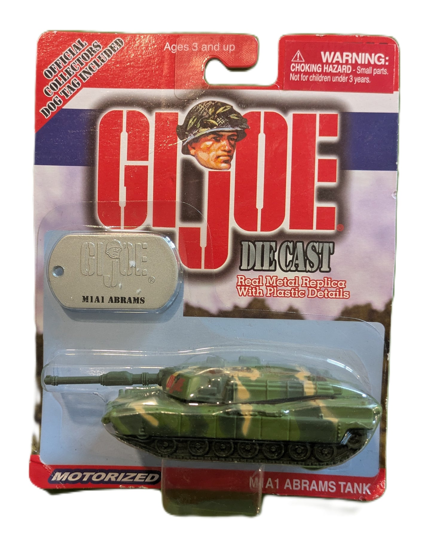 G.I. Joe Die Cast Series 1 M1A1 Abrams Tank