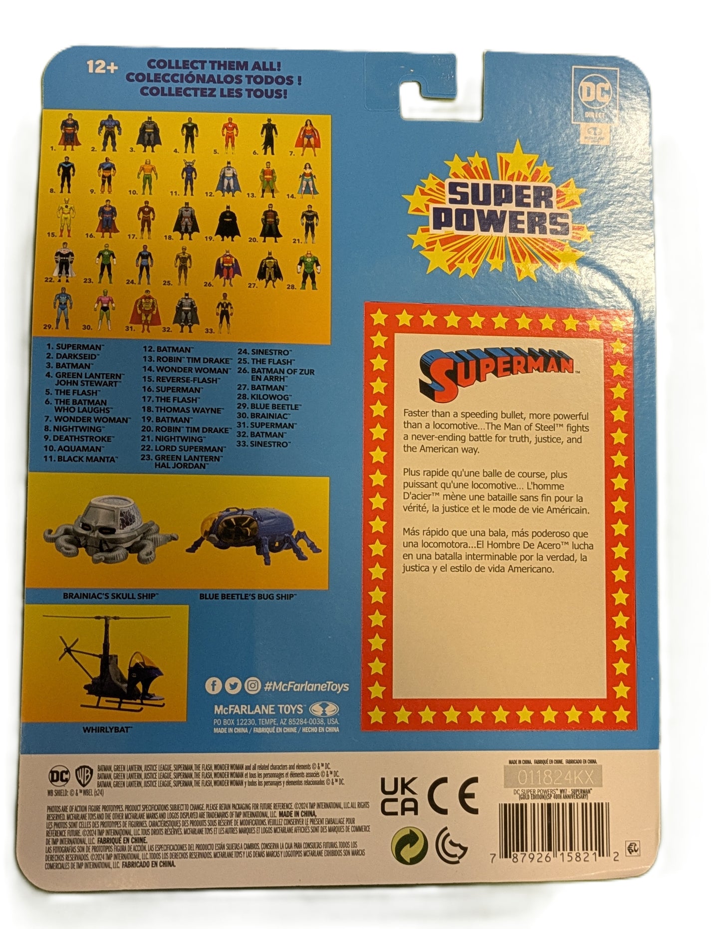 DC Comics Direct McFarlane Toys Super Powers Superman #31 Action Figure