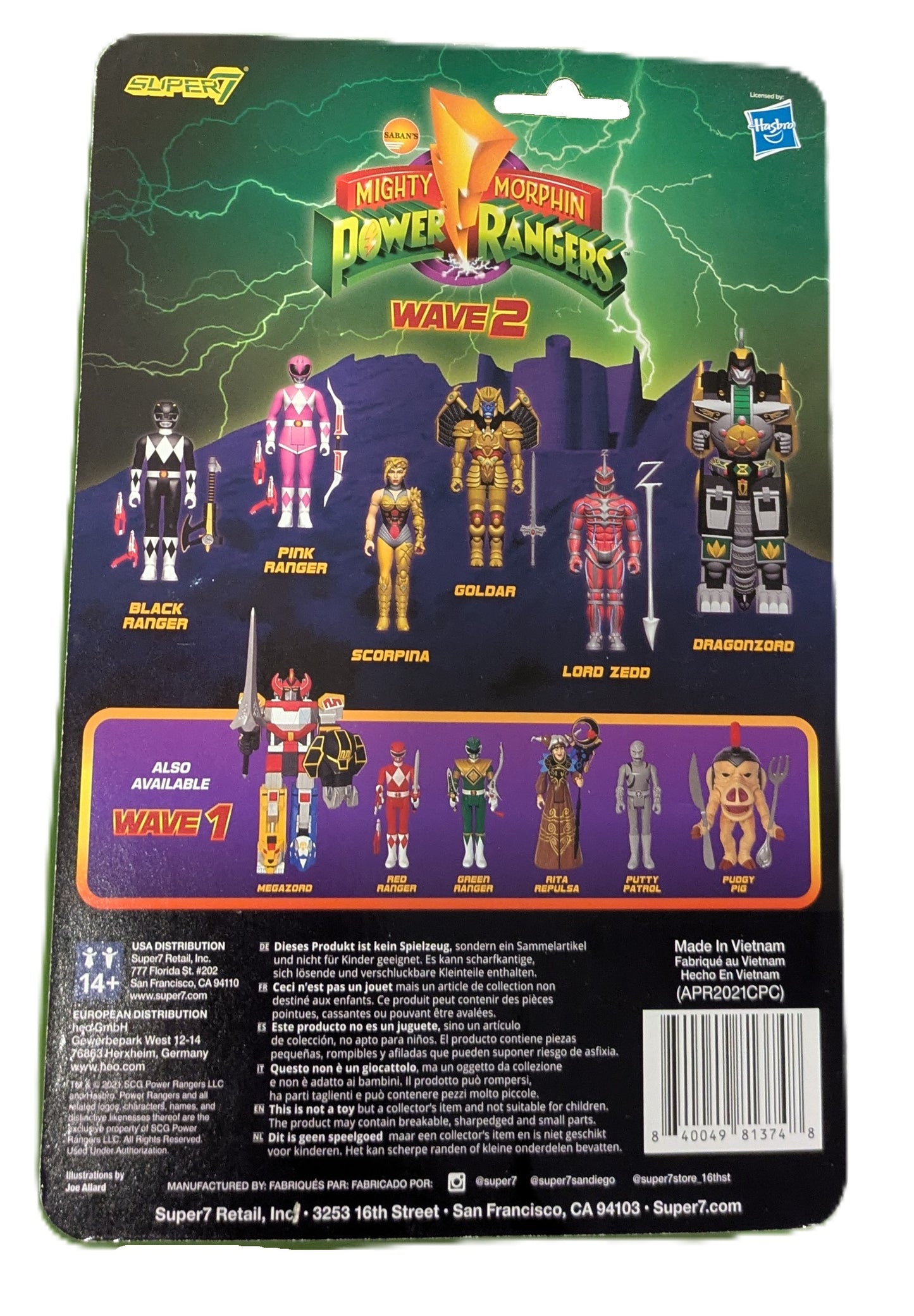 Mighty Morphin Power Rangers Wave 2 Scorpina Action Figure