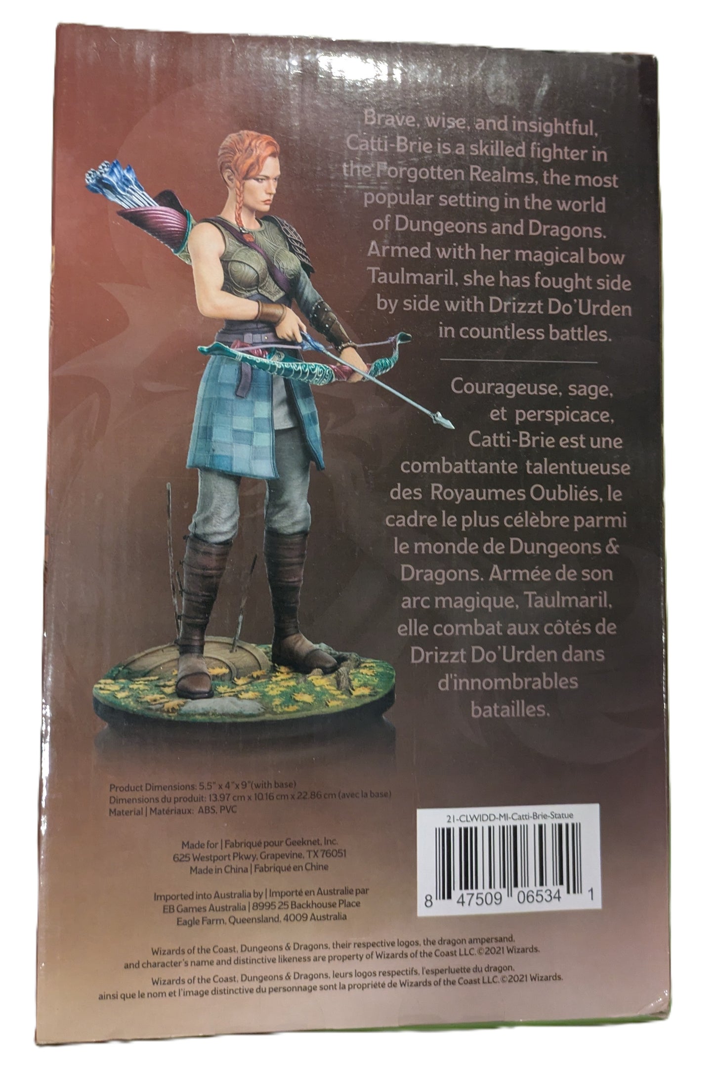 Modern Icons Dungeon and Dragons Cattie - Brie Statue (Gamestop Exclusive)