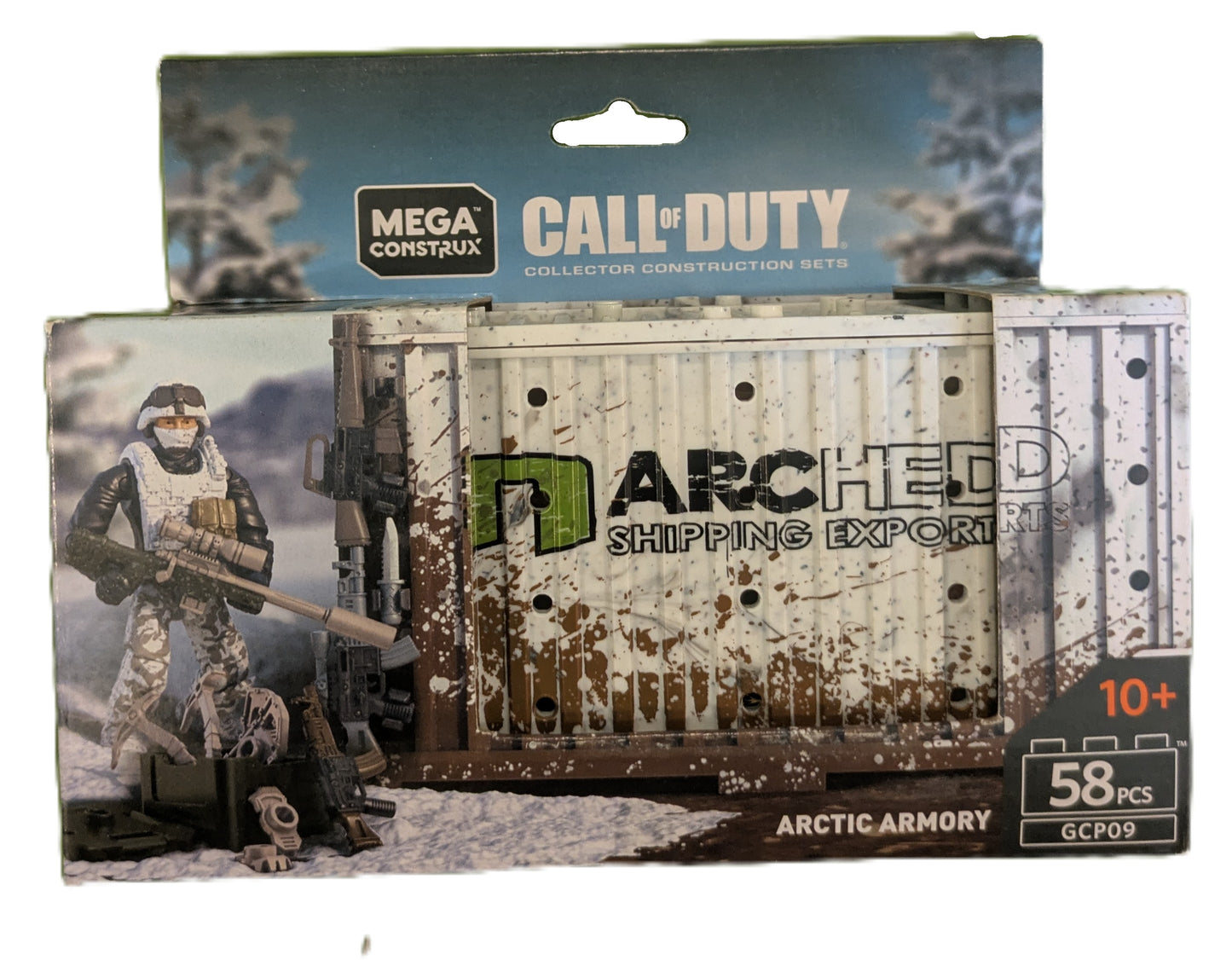 Mega Construx Call of Duty Artic Armor 58 Pcs Set