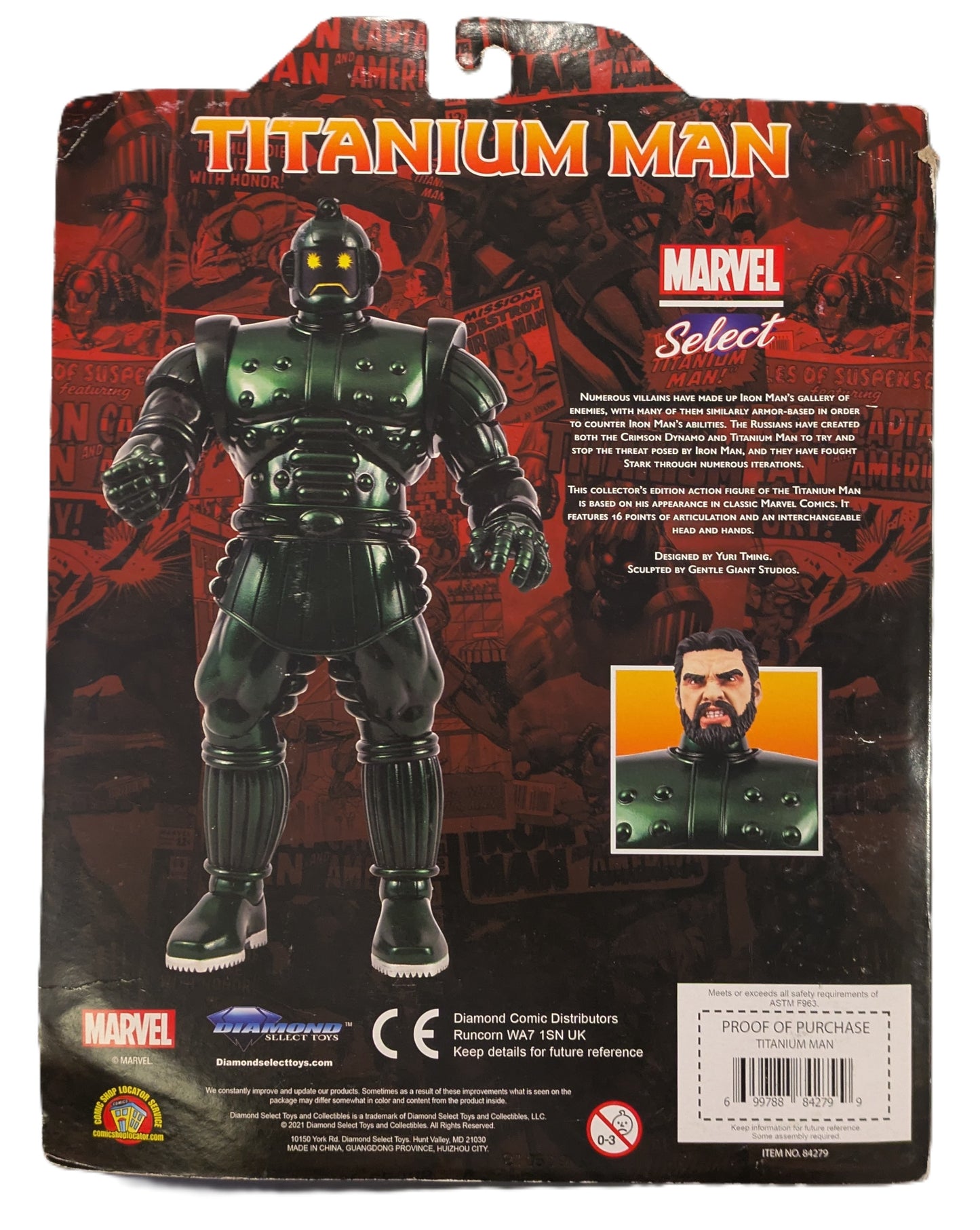 Marvel Select Titanium Man Action Figure