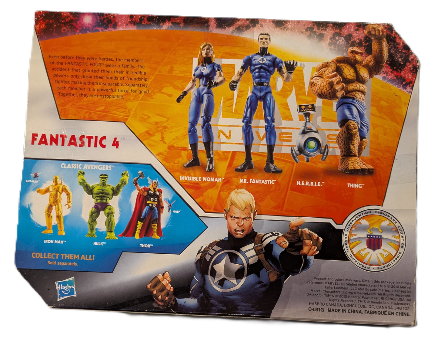 Marvel Universe Fantastic 4 Action Figure Set