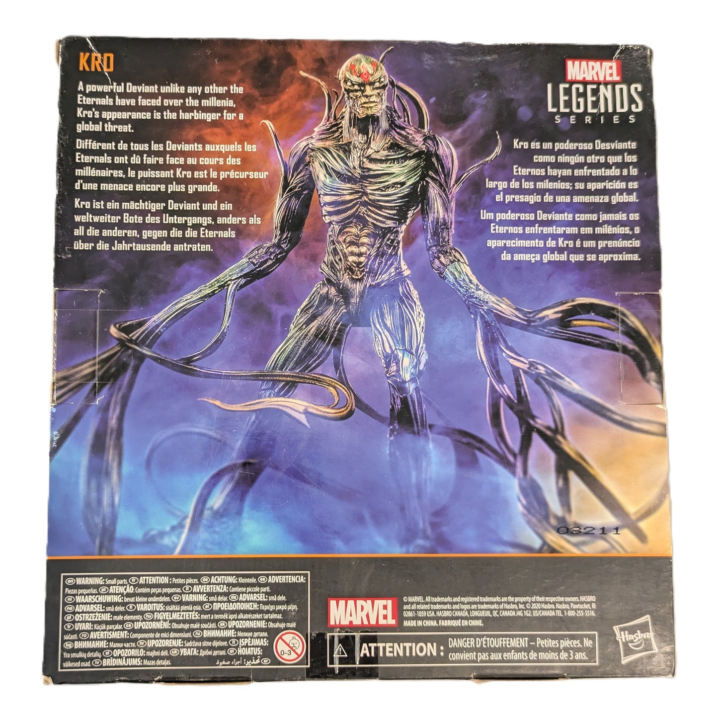 Marvel Legends Eternals Kro Action Figure