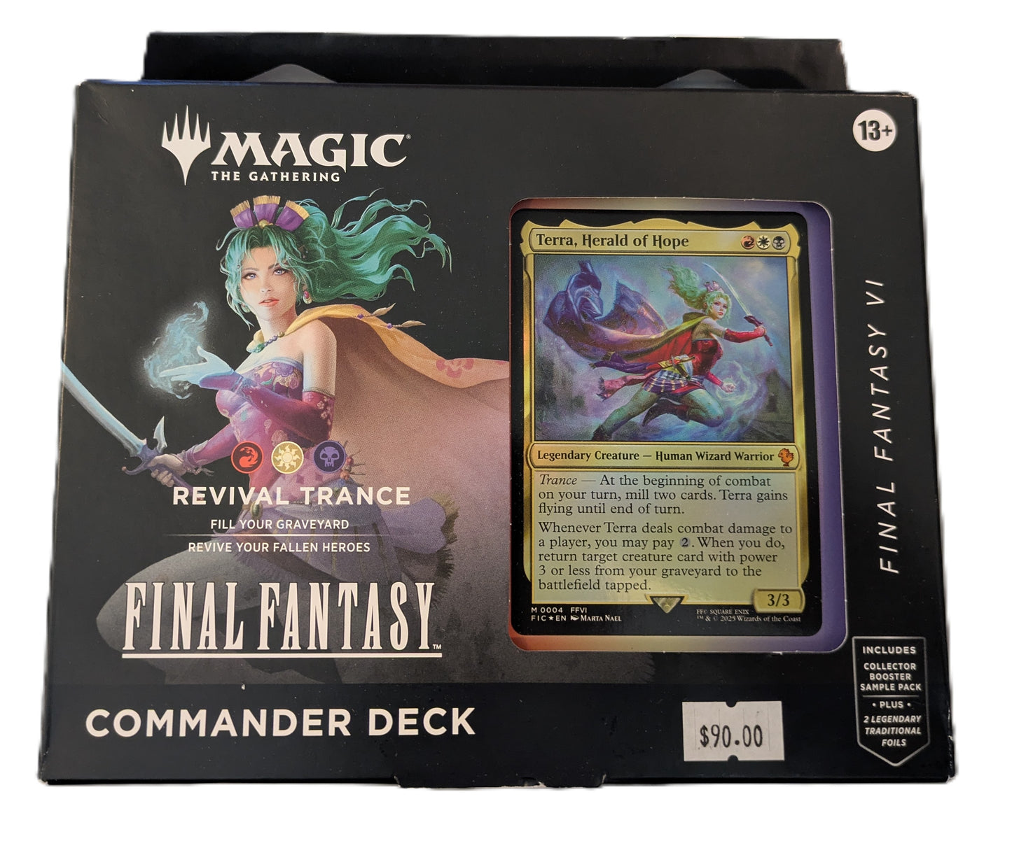 Magic the Gathering Final Fantasy Commander Deck (Revival Trance)