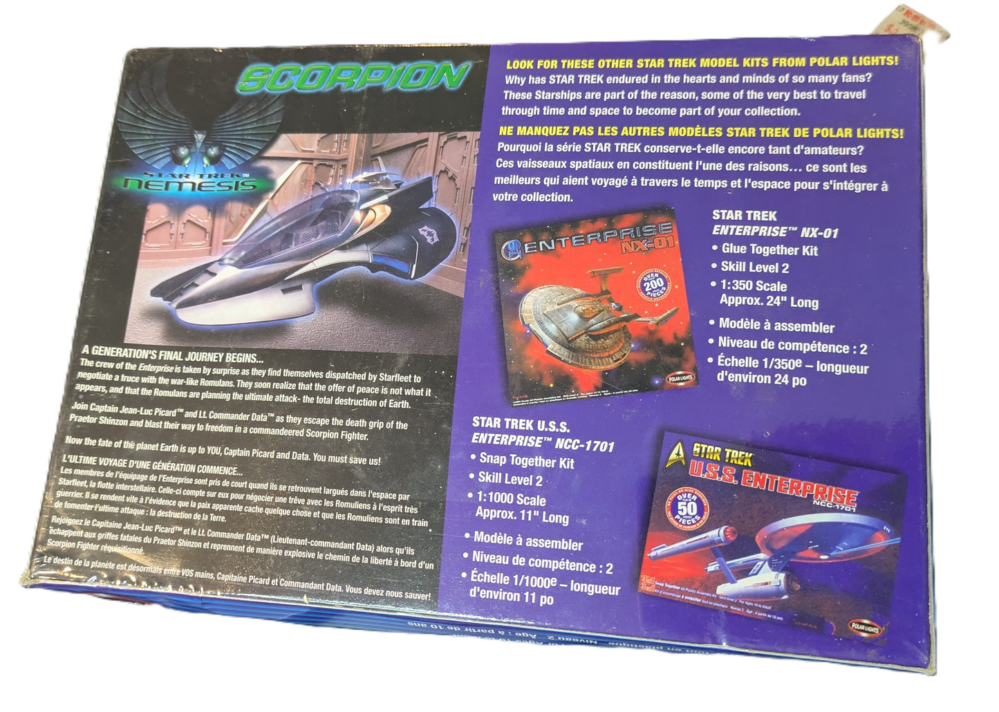 Star Trek Nemesis Scorpion Model Kit