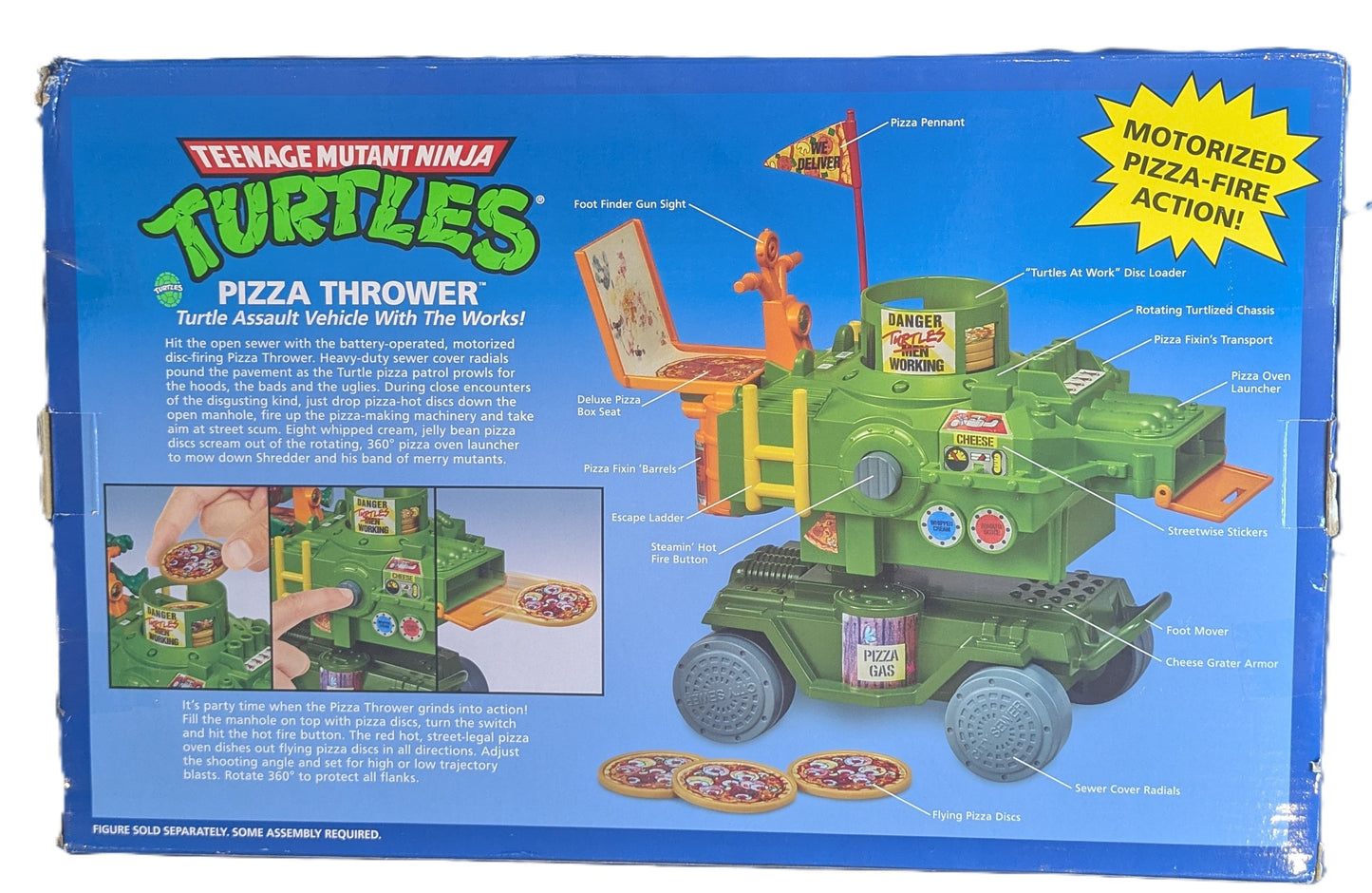 Teenage Mutant Ninja Turtles Pizza Thrower Assault Vehicle