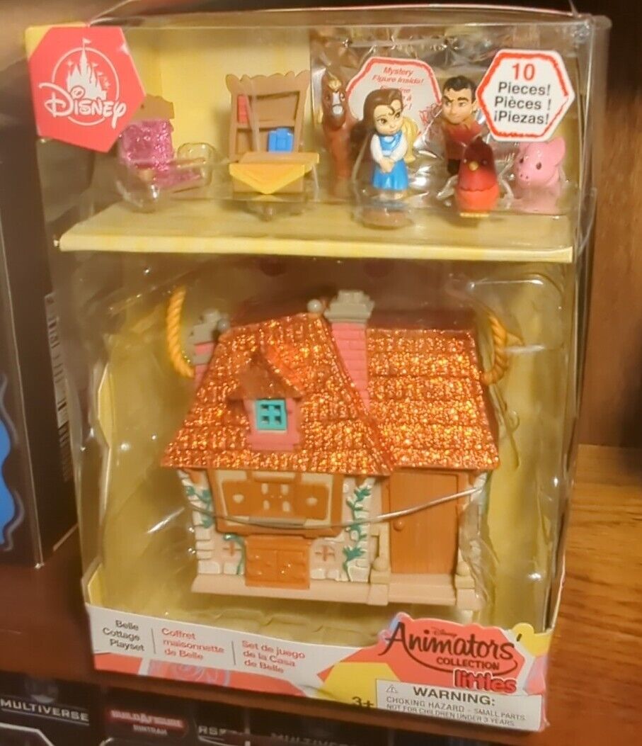 Disney Animators' Collection Littles Belle Cottage Playset New