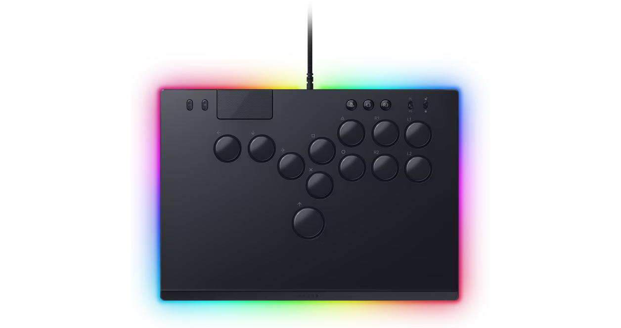 Razer Kitsune All-Button Optical Arcade Controller Black Edition for PlayStation 5 and PC