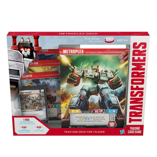 Hasbro Transformers Trading Card Game: Metroplex Deck
