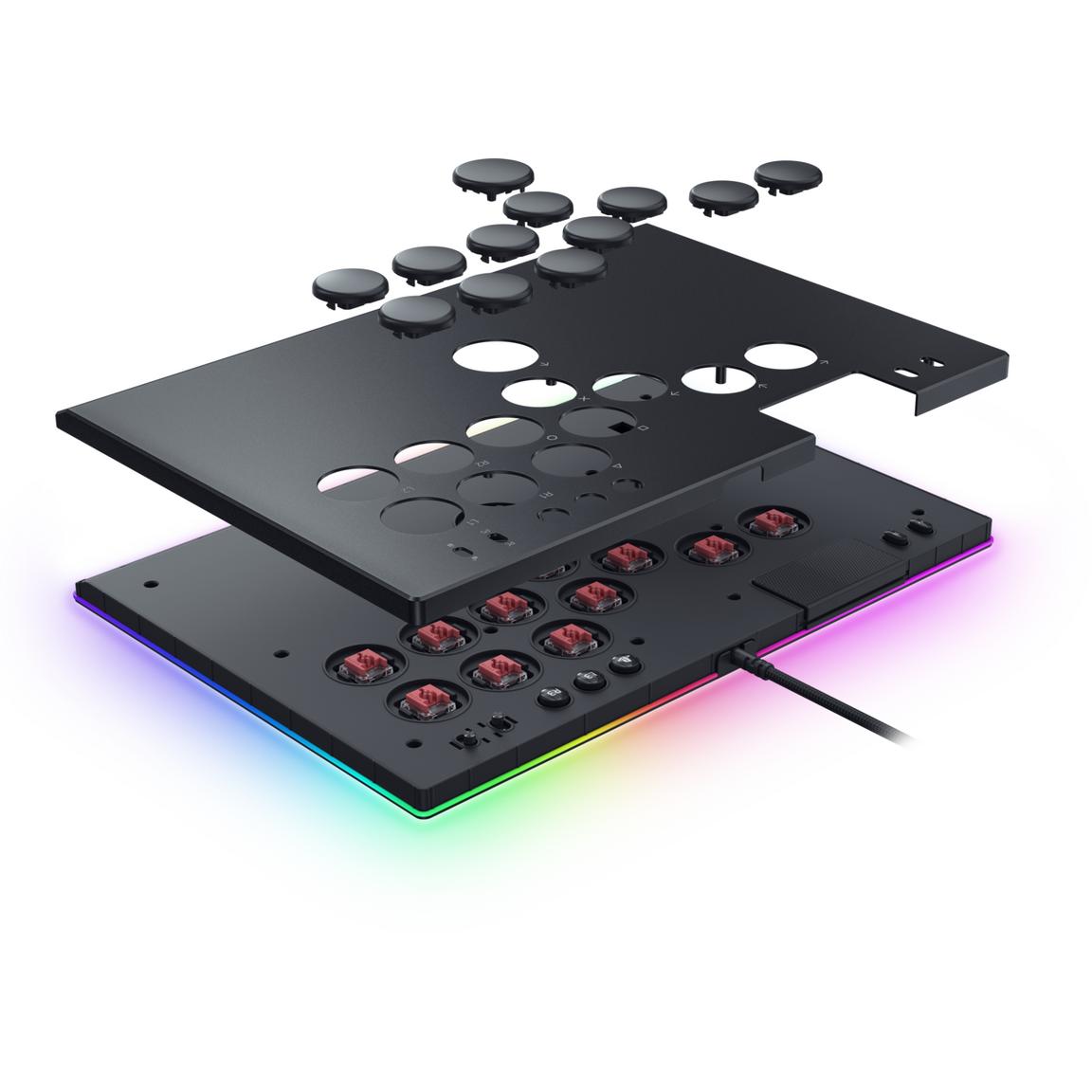 Razer Kitsune All-Button Optical Arcade Controller Black Edition for PlayStation 5 and PC