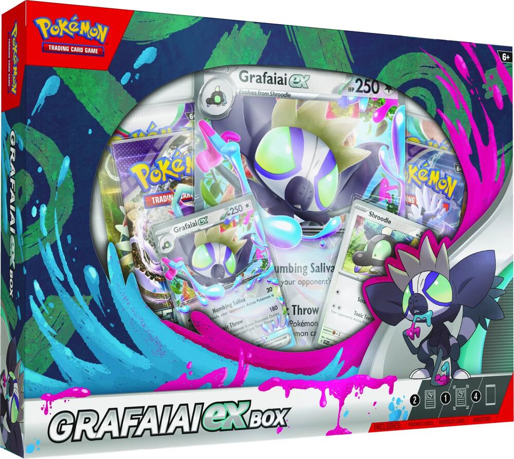 Pokémon Trading Card Game: Grafaiai EX Box