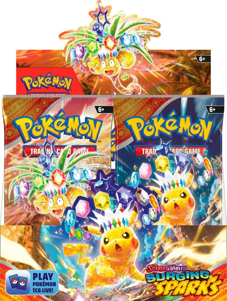 Pokémon Trading Card Game: Surging Sparks Booster Box