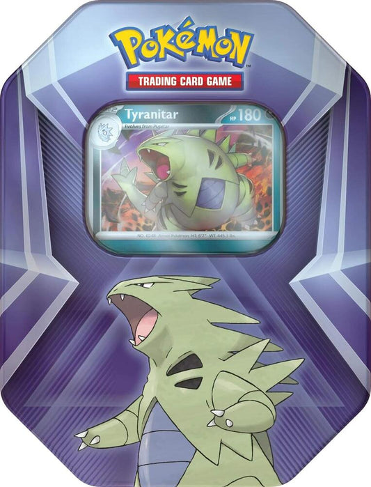 Pokémon Trading Card Game: Triple Whammy Tin (Tyranitar)