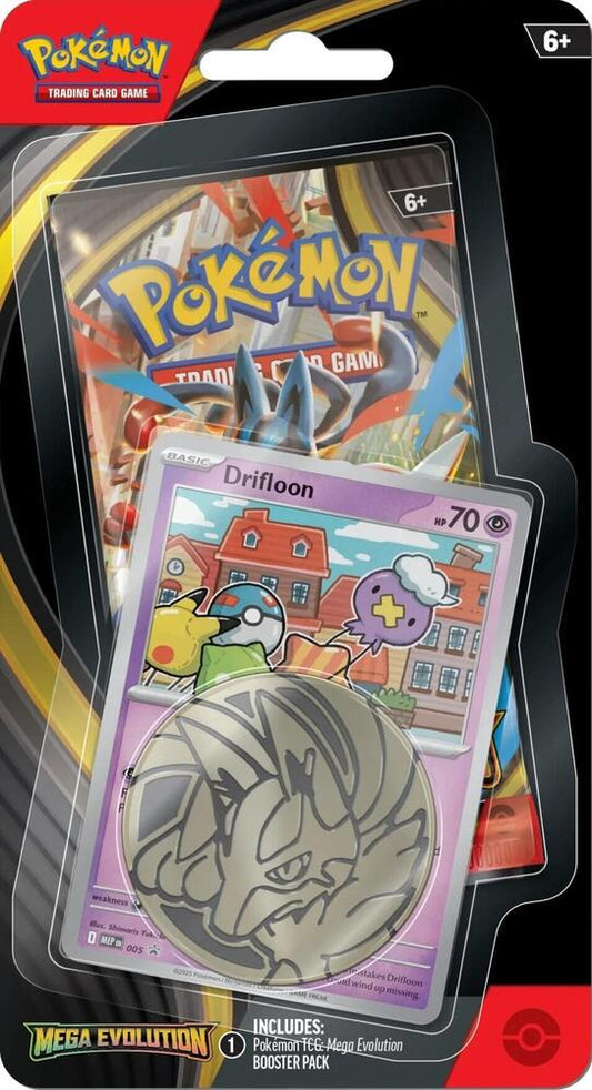 Pokémon Trading Card Game: Mega Evolution Single Pack Blister (Drifloon)