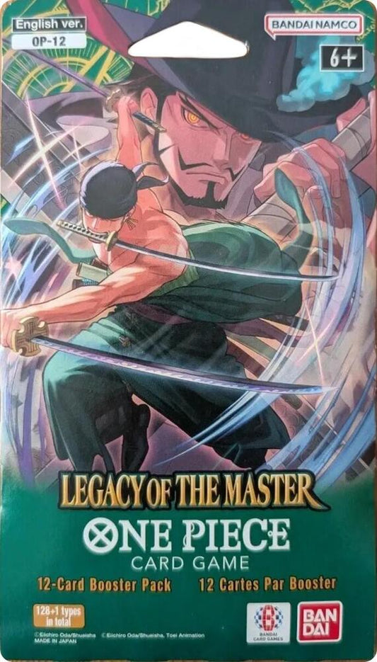 One Piece Trading Card Game: Legacy of the Master - Sleeved Booster Pack - Legacy of the Master (OP12)