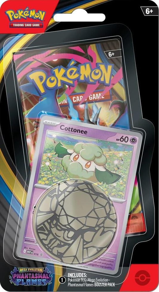 Pokémon Trading Card Game: Phantasmal Flames Single Pack Blister (Cottonee)