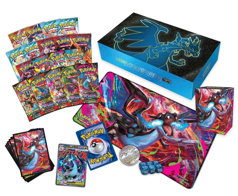 Pokémon Trading Card Game: Mega Charizard X EX Ultra Premium Collection