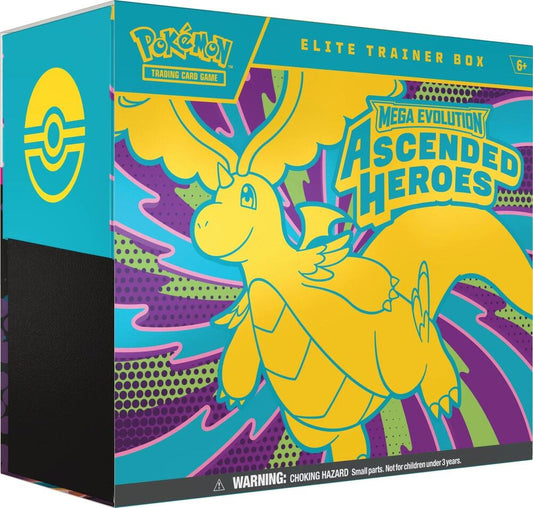 Pokémon Trading Card Game: Ascended Heroes Elite Trainer Box