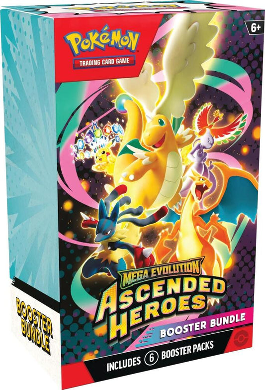 Pokémon Trading Card Game: Ascended Heroes Booster Bundle