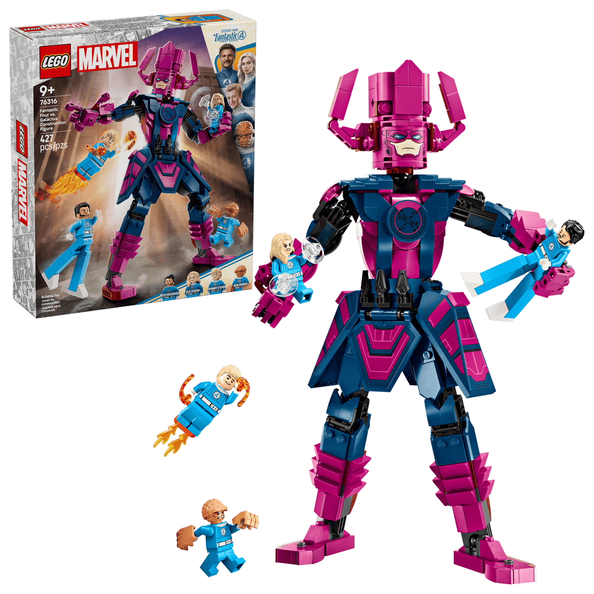 Lego Marvel Fantastic Four vs. Galactus Construction Figure (76316)