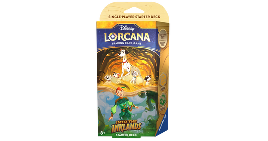 Disney Lorcana Trading Card Game: Into the Inklands Chapter 3 Amber and Emerald Starter Deck