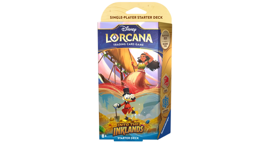 Disney Lorcana Trading Card Game: Into the Inklands Chapter 3 Ruby and Sapphire Starter Deck