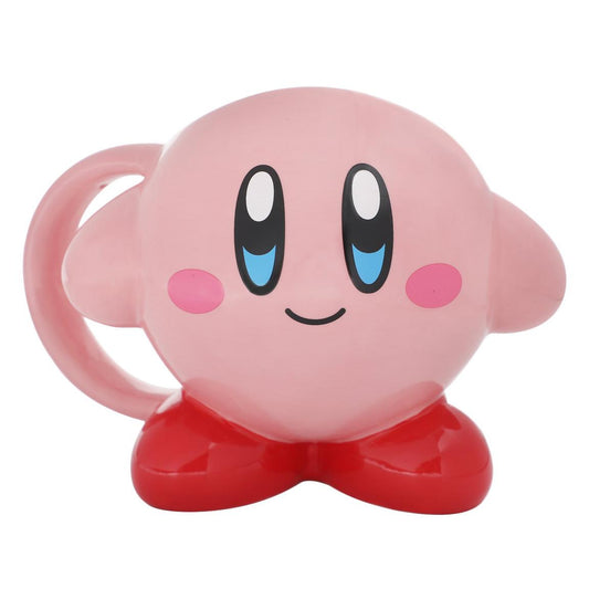 Nintendo Kirby Smile on 18 oz Ceramic Sculpted Coffee Mug