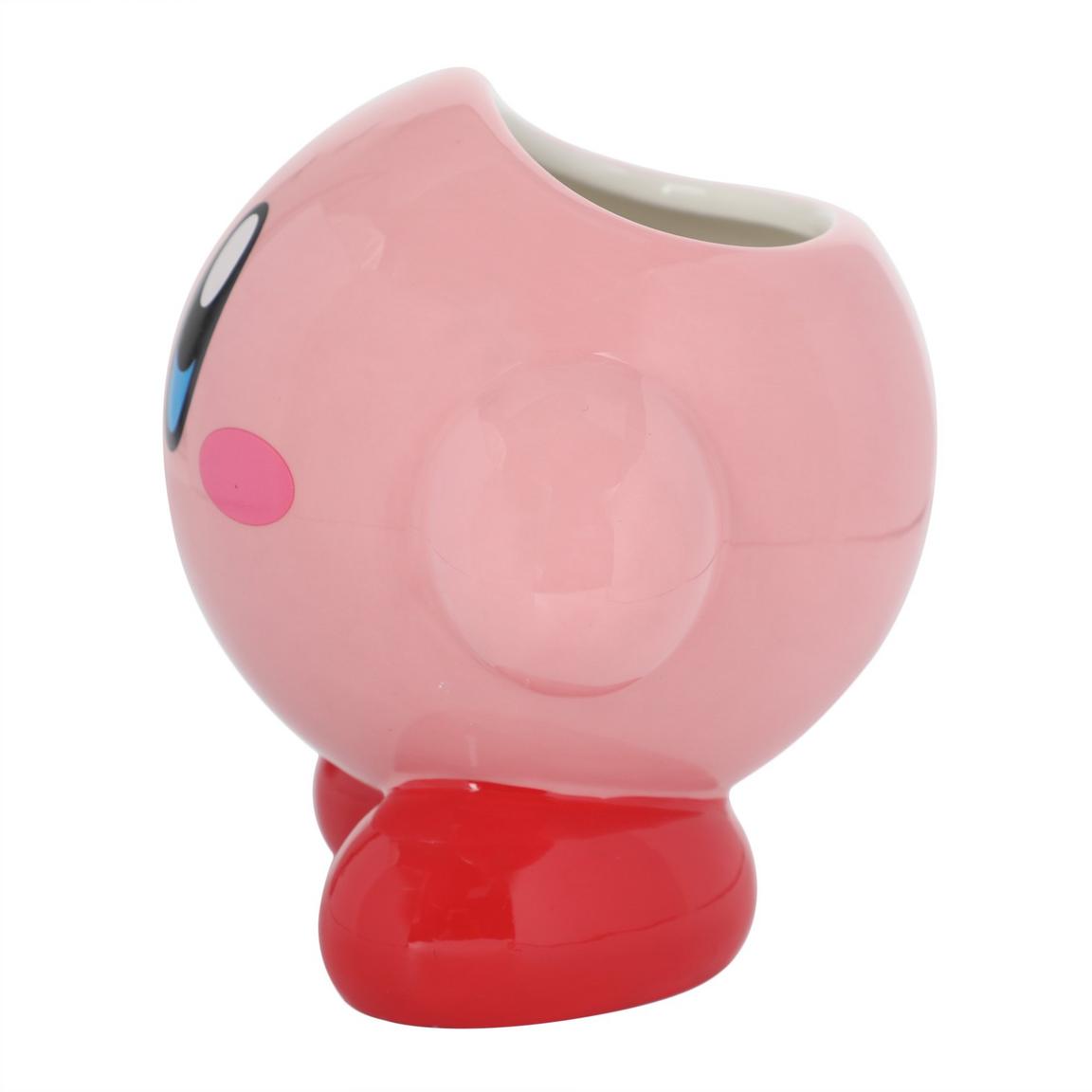 Nintendo Kirby Smile on 18 oz Ceramic Sculpted Coffee Mug