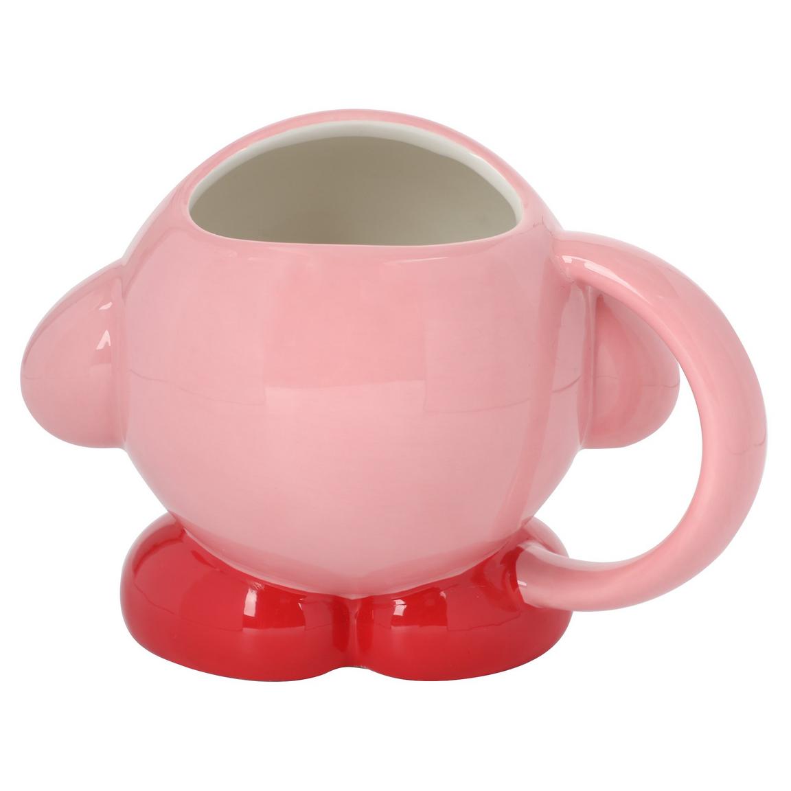 Nintendo Kirby Smile on 18 oz Ceramic Sculpted Coffee Mug