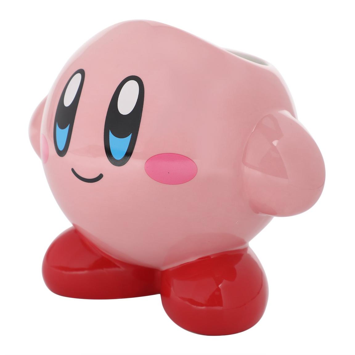 Nintendo Kirby Smile on 18 oz Ceramic Sculpted Coffee Mug