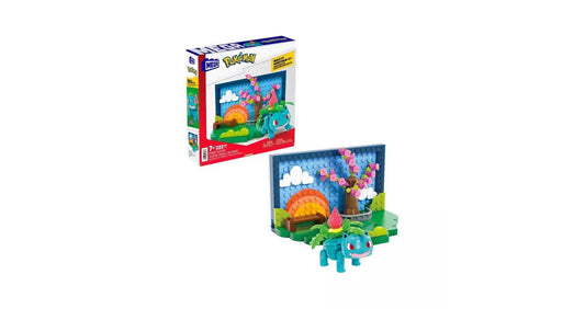 MEGA Pokémon Park Scene Building Toy Kit with Action Figure