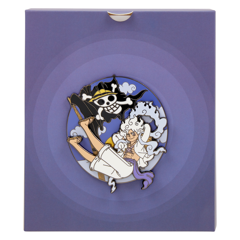 NYCC Limited Edition ONE PIECE GEAR 5 Luffy 3" Collector Box Sliding Pin