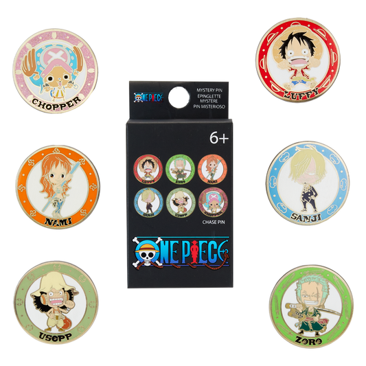 One Piece 25th Anniversary Chibi Mystery Box Pin