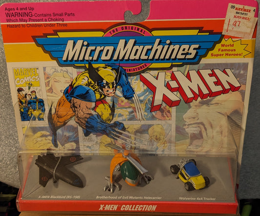 Marvel X-Men Collection X-Men Blackbird (RS-150), Wolverine 4x4 Tracker, Brotherhood of Evil Mutants Helecarrier