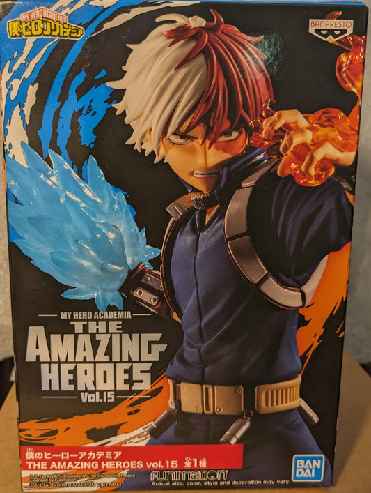 Bandai Banpresto My Hero Academia The Amazing Heroes Vol. 15 Shoto Todoroki