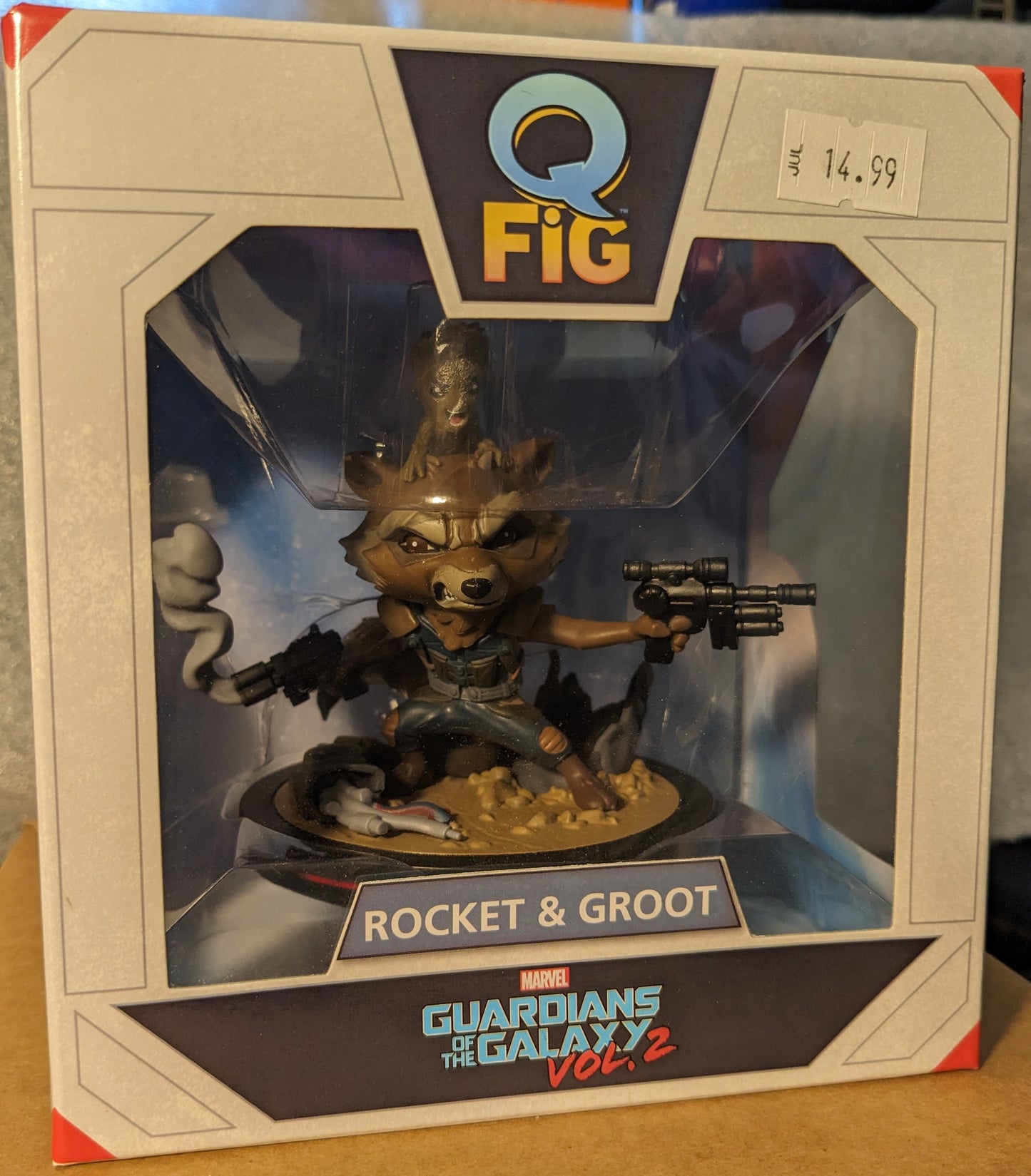 Marvel Guardians of the Galaxy Vol. 2 Q Fig Rocket & Groot