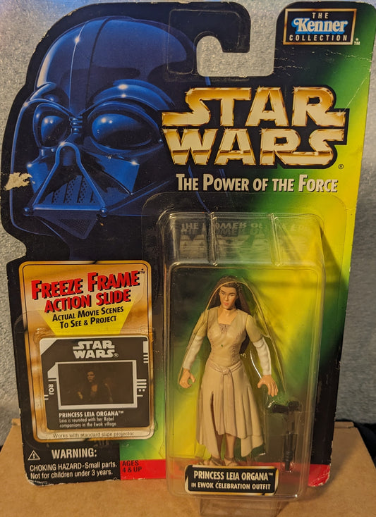 Star Wars The Power of the Force, Princess Leia Organa in Ewok Celebration Outfit