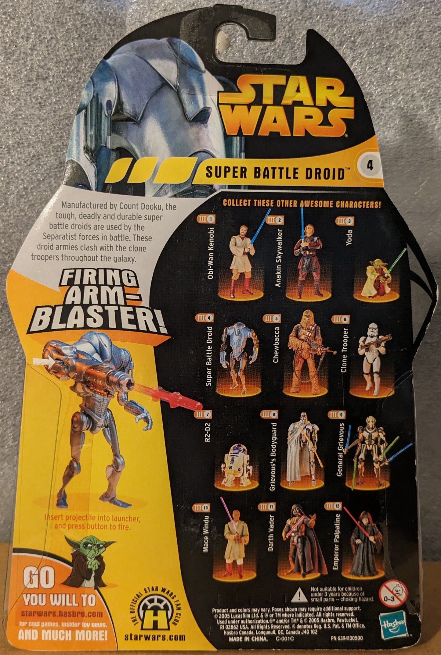 Star Wars Revenge of the Sith Super Battle Droid #4