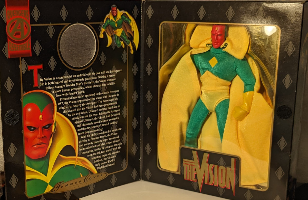 Infamous Vision Marvel Famous Cover Series Avengers Assemble The Vision 8